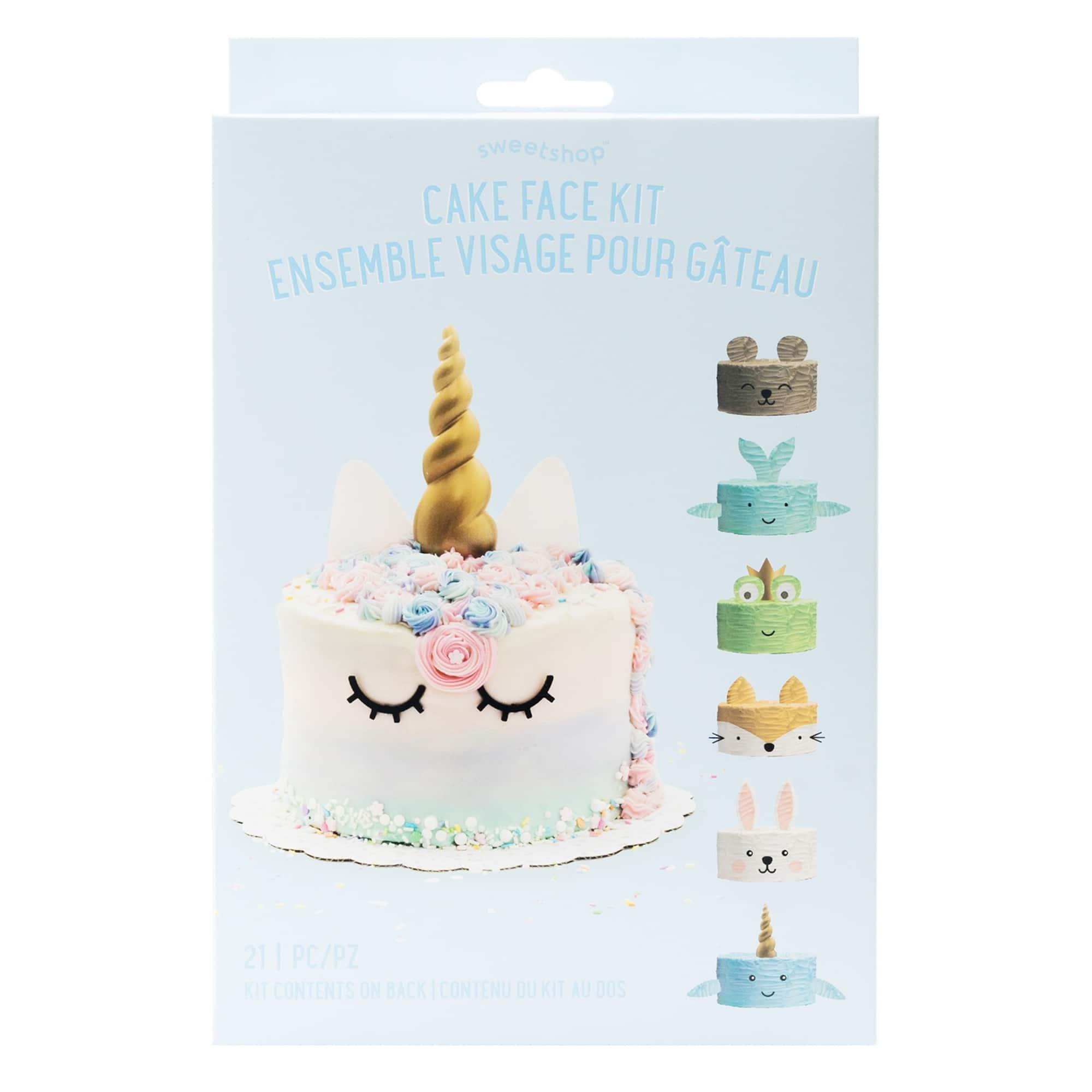 Sweetshop™ Cake Face Cake Decorating Kit